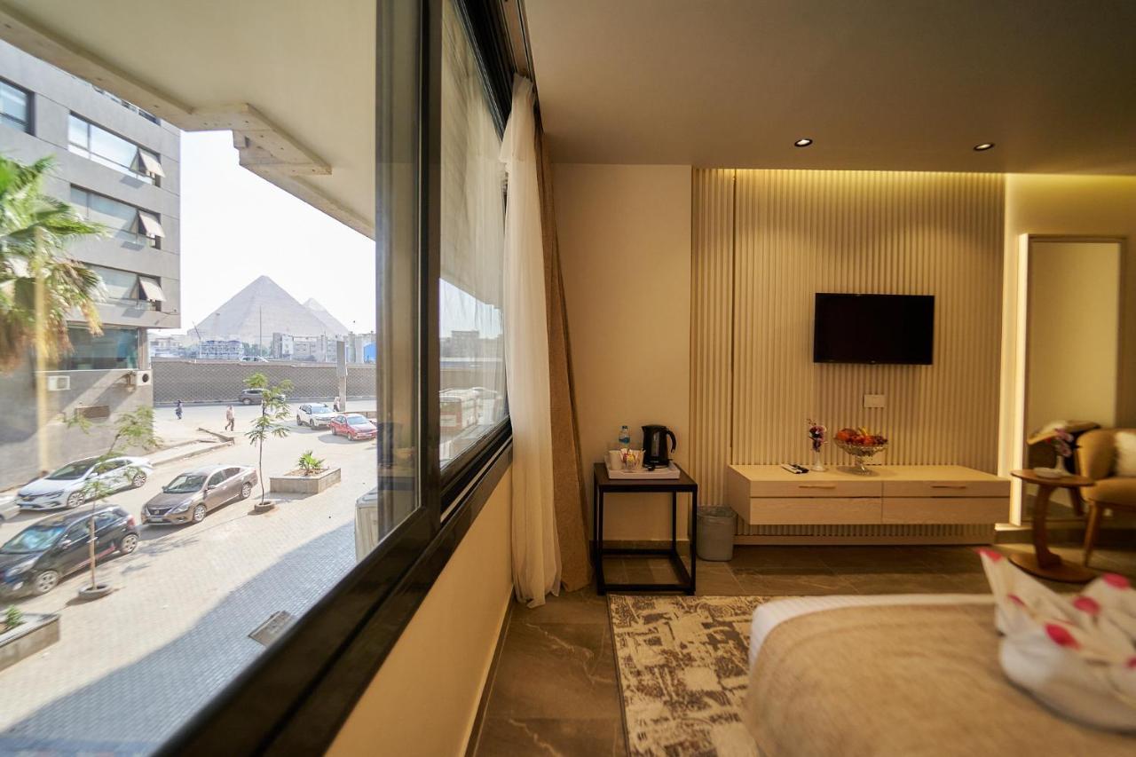 Gold'S Pyramids Hotel Al Kawm al Akhdar Exterior photo